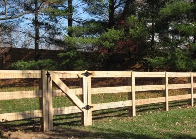 wood fencing knoxville